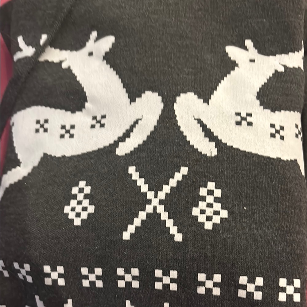 Festive Reindeer Pattern Sweater
